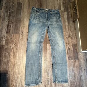 BKE Light Blue Straight Leg Jeans